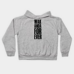 Wakanda Forever Kids Hoodie